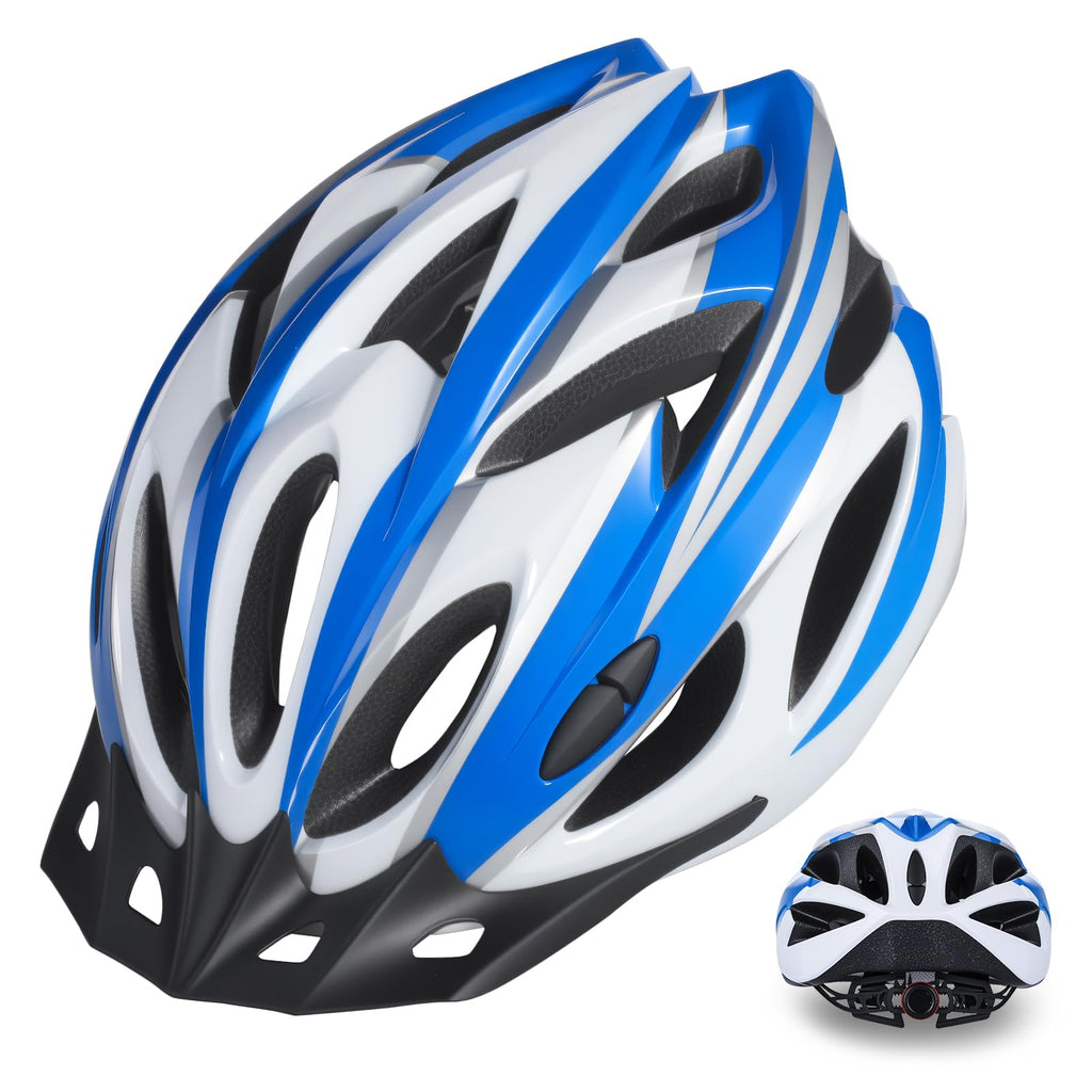 Zacro Adult Bike Helmet, Lightweight Bicycle Helmet with Removable Pads and Visor, CPSC Certified Safety Helmet for Men Women, Mountain Road Cycling Helmet for Adult