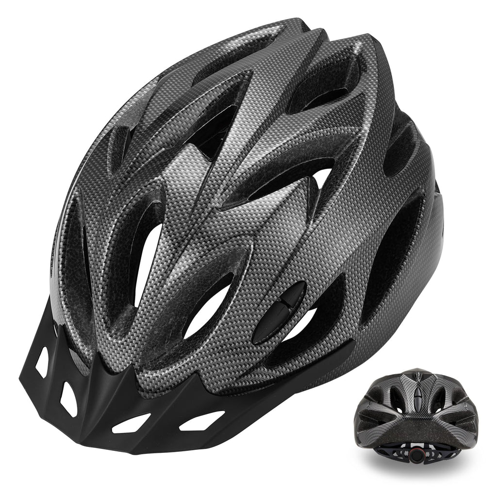 Zacro Adult Bike Helmet, Lightweight Bicycle Helmet with Removable Pads and Visor, CPSC Certified Safety Helmet for Men Women, Mountain Road Cycling Helmet for Adult